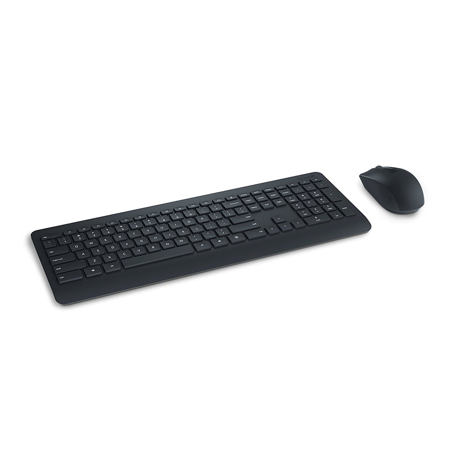 Microsoft Desktop 900 Wireless Keyboard and Mouse, 2.4 GHz, Ambidextrous Optical Mouse, Full-Size Keyboard, Compatible with Windows, Mac and Android, QWERTY UK English Layout, Black