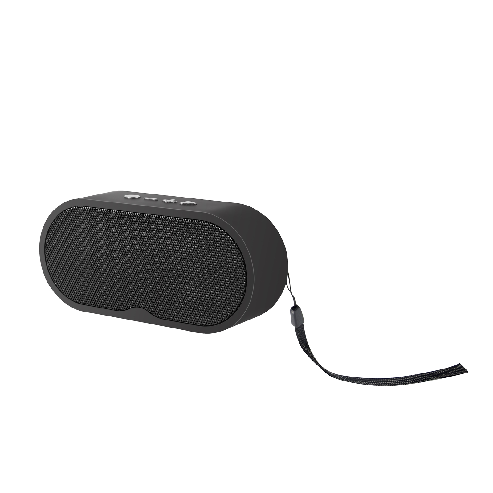 Prevo F3 Portable Wireless TWS Rechargeable Speaker with Bluetooth, SD card compatibility up to 32GB, FM Radio, Hands-Free Calling, 5W, Black