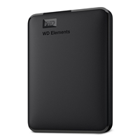WD Elements 2TB USB 3.0 Black Portable External Hard Drive
